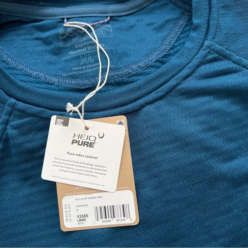 🆕 NWT Patagonia Capilene Thermal Crew long sleeved tee size XL - Picture 4 of 11